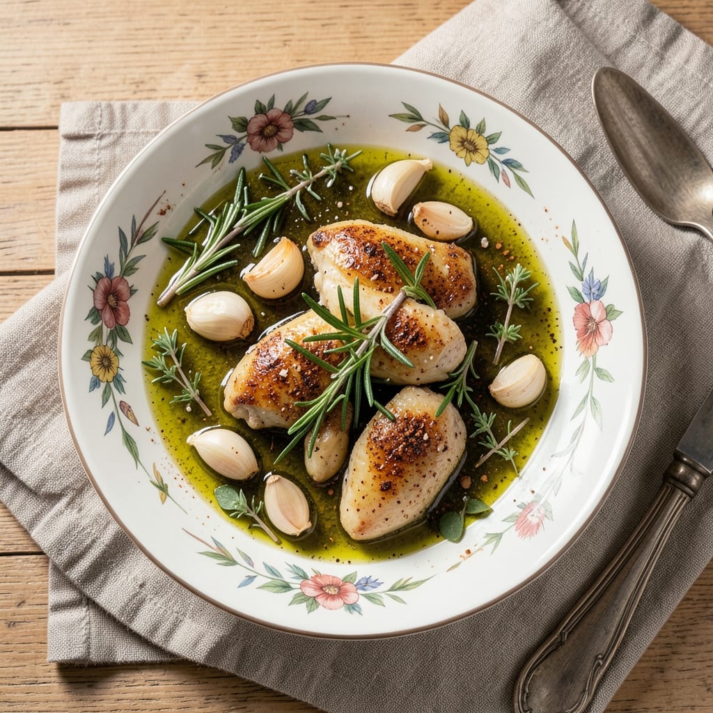 Baked Chicken Wings Marinade Recipe: Smoky Garlic-Herb Infusion for Crispy Skin