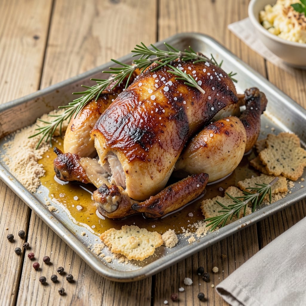 Amish Baked Chicken Recipe: Slow-Roasted Crispy Skin and Juicy Dark Meat