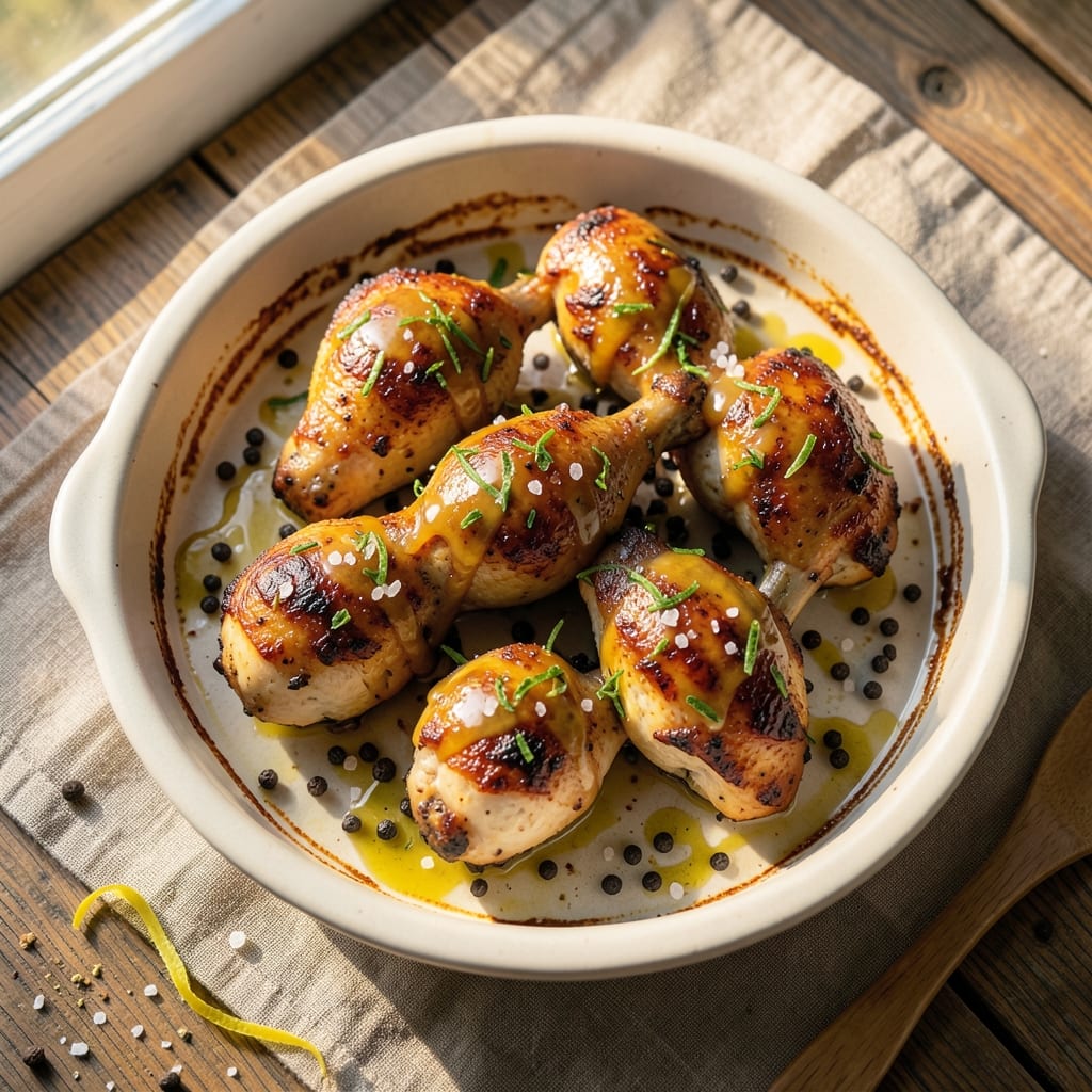 Baked Lemon Pepper Chicken Thighs Recipe: Crispy Skin, Juicy Dark Meat Magic