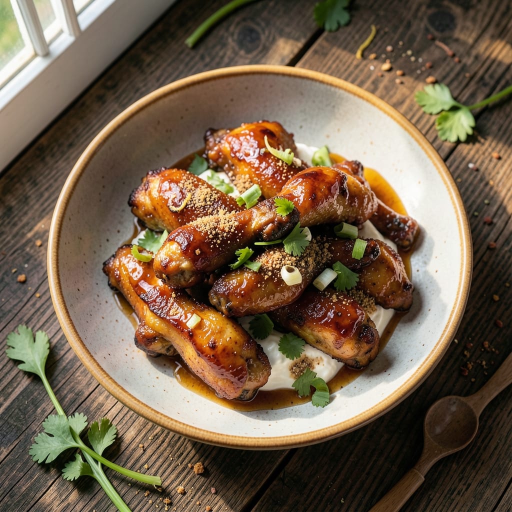 Betty White's Sticky Chicken Wings Recipe: Crispy Celery-Crusted Bites with Tangy Yogurt Glaze