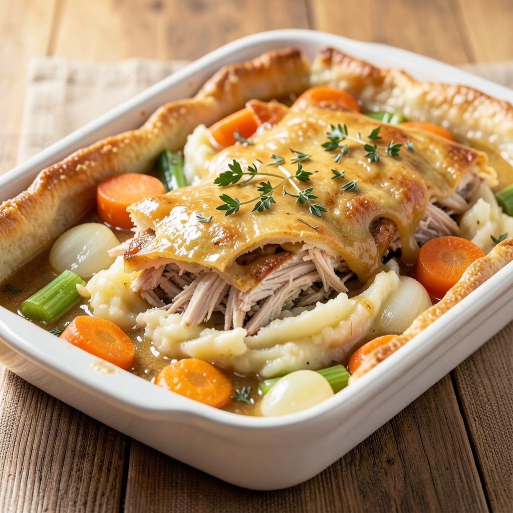 Bisquick Chicken Pot Pie Recipe: 9x13 Pan Comfort in One Easy Bake