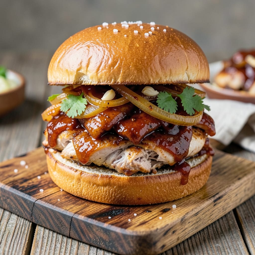 Bbq Chicken Sandwich Crock Pot Recipe: Crock Pot Shreds With Smoky-Sweet Crust