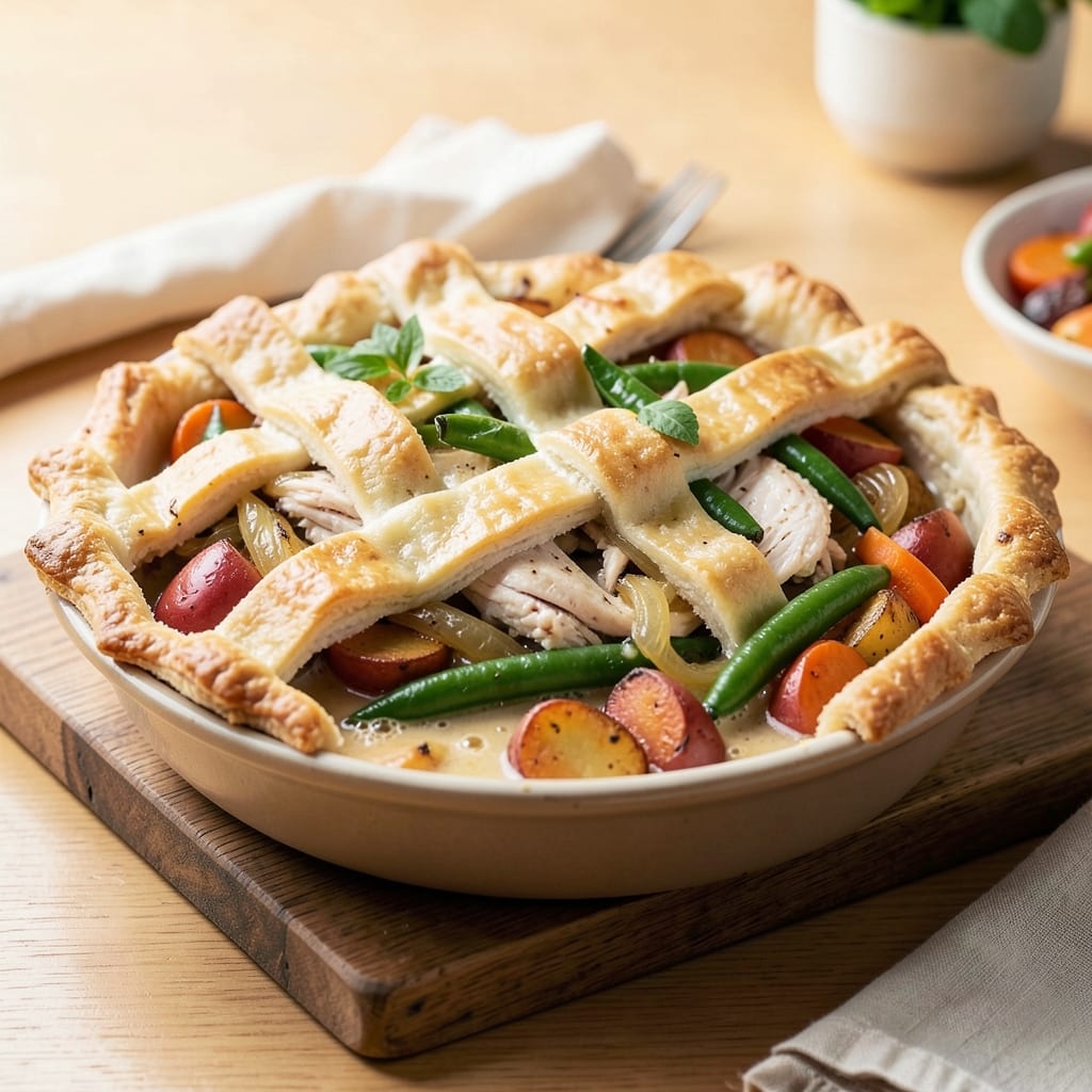 Betty Crocker's Chicken Pot Pie Recipe From Scratch: Golden Crust, Flaky Layers, Homestyle Magic
