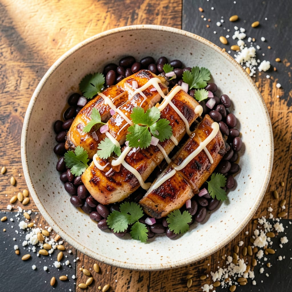 Black Bean Chicken Bowl Recipe: Smoky Cumin and Lime Zing in 30 Minutes