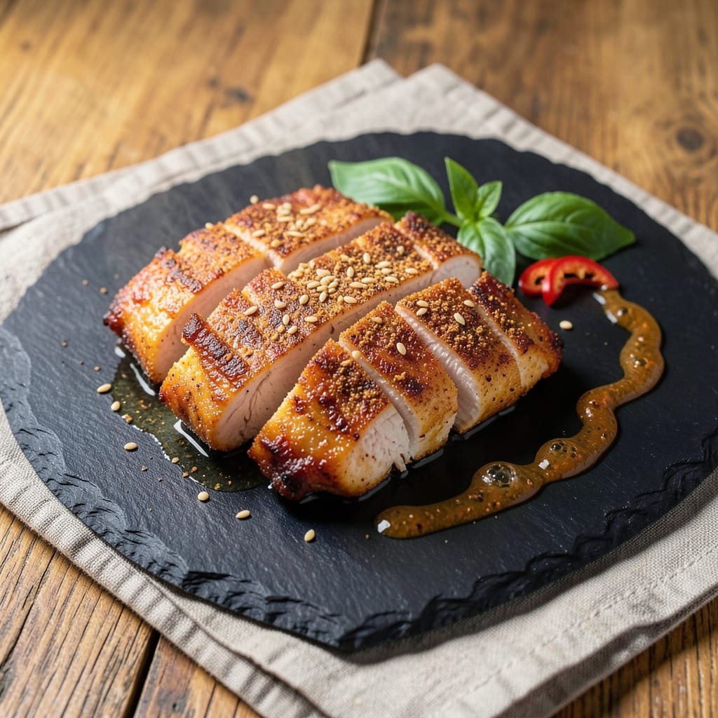 Asian Fried Chicken Breast Recipe: Double-Crisped Crunch With Honey-Soy Glaze