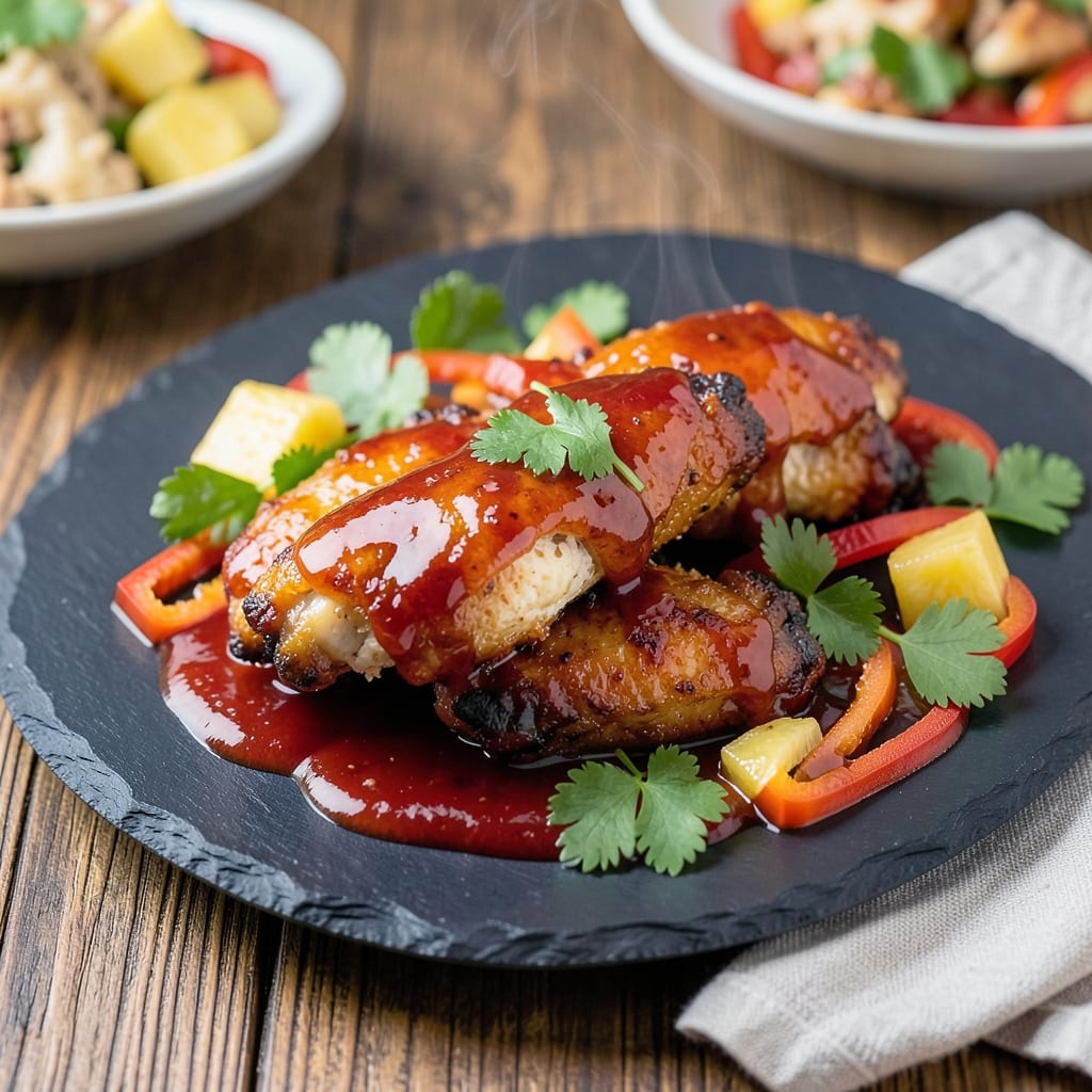 Baked Sweet and Sour Chicken Wings Recipe: Double-Crisped Crunch With Tangy Glaze