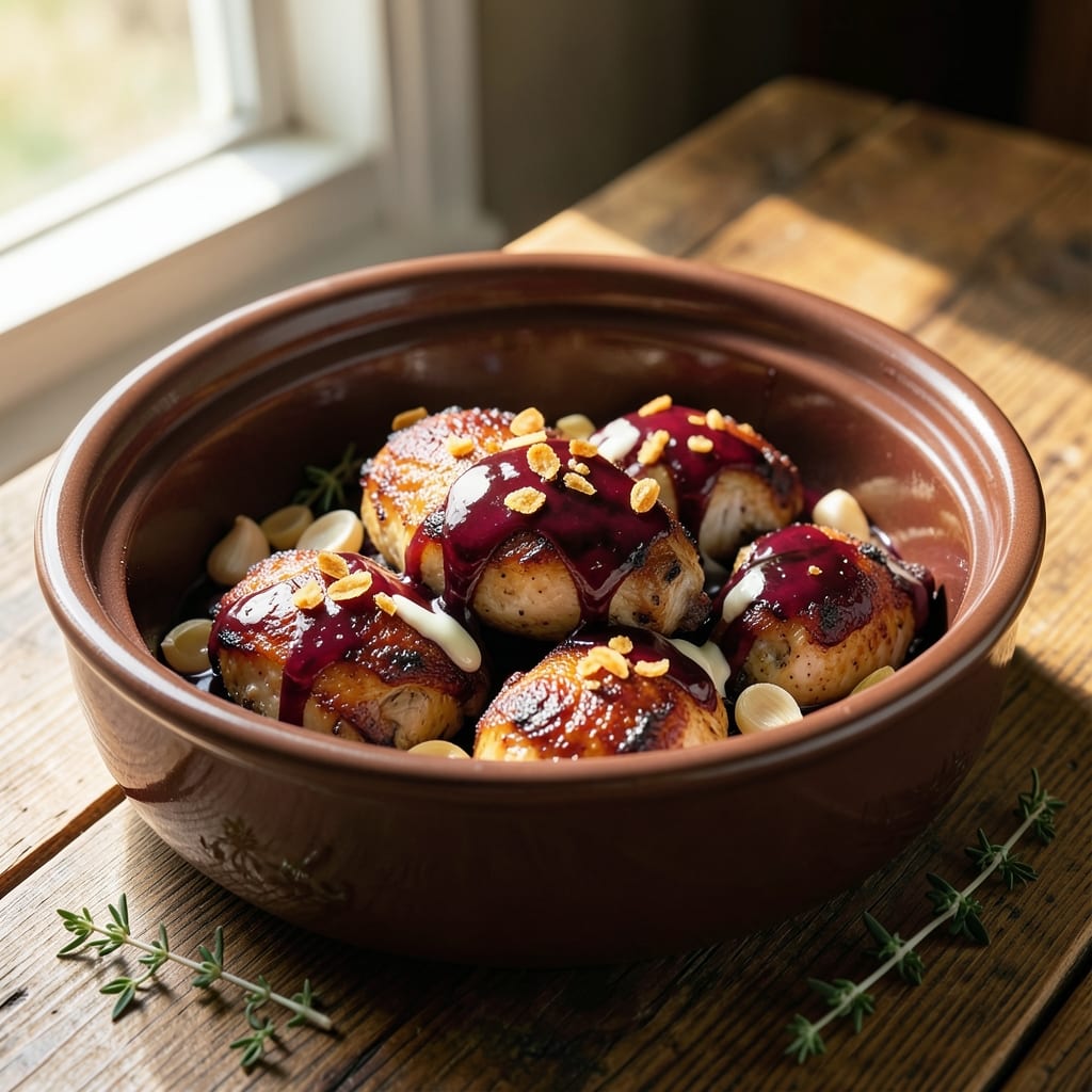 Balsamic Vinaigrette Slow-Cooker Chicken Recipe: Sweet-Tangy Sauce That Tenderizes All Night