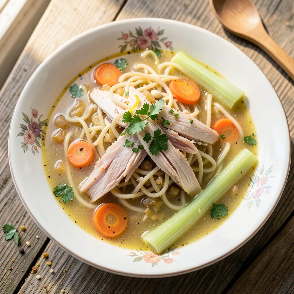 Alix Earle's Chicken Noodle Soup Recipe: Homestyle Healing in One Pot