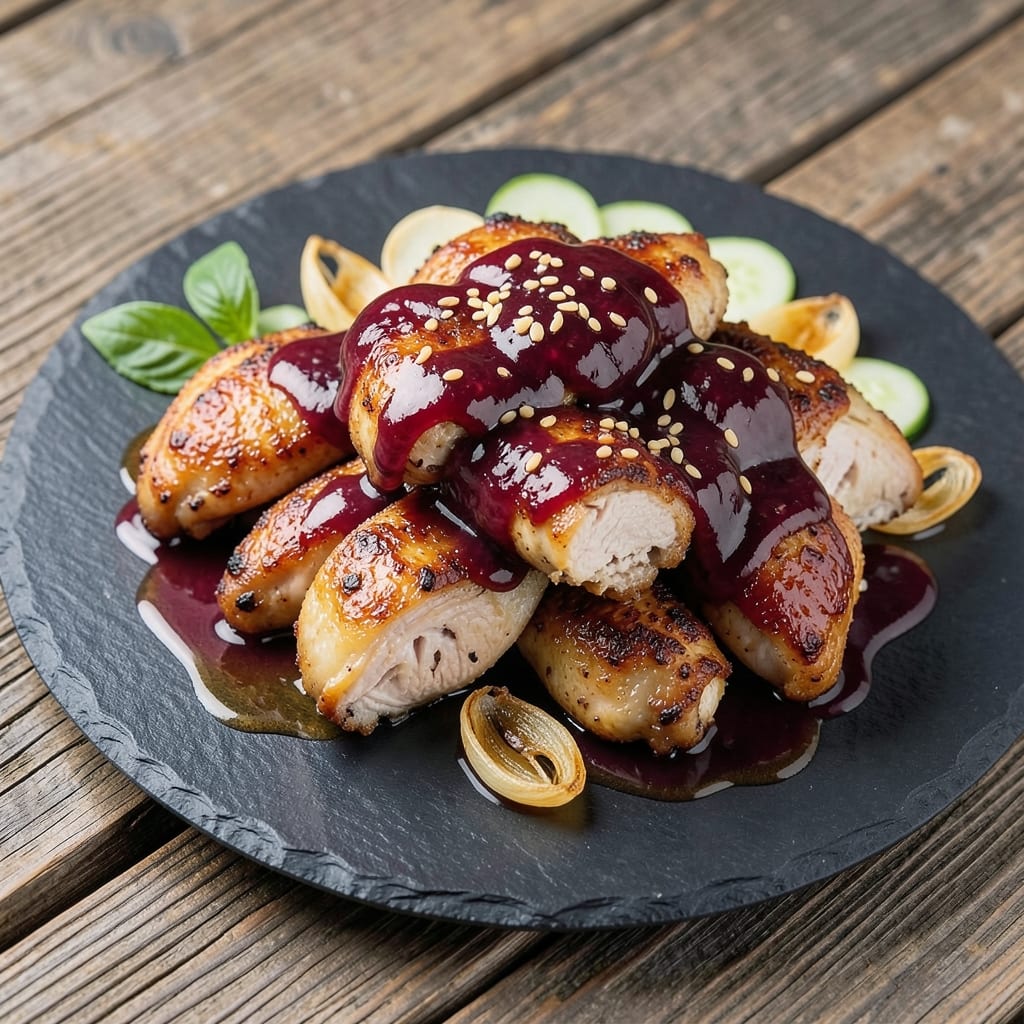 Asian Plum Sauce Chicken Recipe: Sweet-Savory Glaze That Caramelizes in Pan