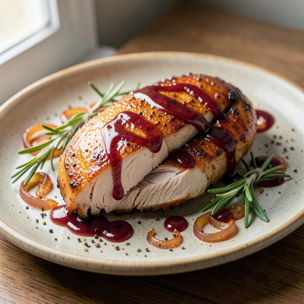 Apple Cider BBQ Chicken Breast Recipe: Crispy Crust With Apple-Caramelized Tenderness