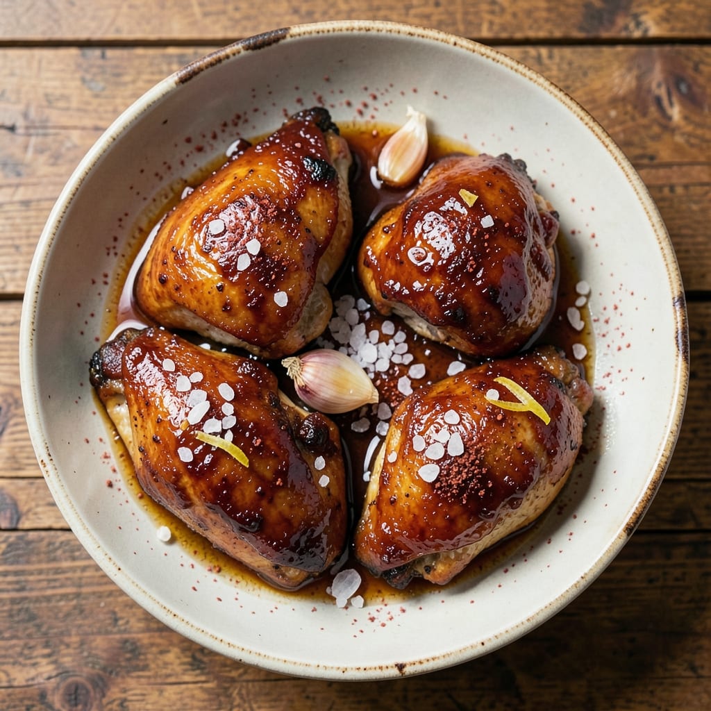 Barbecue Sauce Chicken Thighs Recipe: Smoky Glaze That Caramelizes to Sticky Perfection