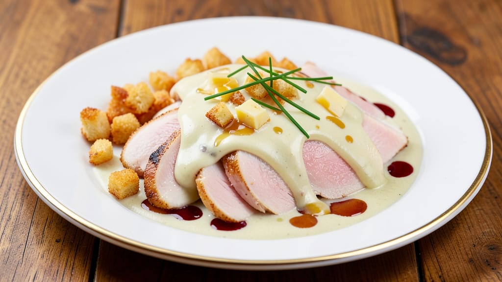 Campbell's Chicken Divan Recipe: Celery Vinegar Velout Meets Melted Triple Cheese Bliss