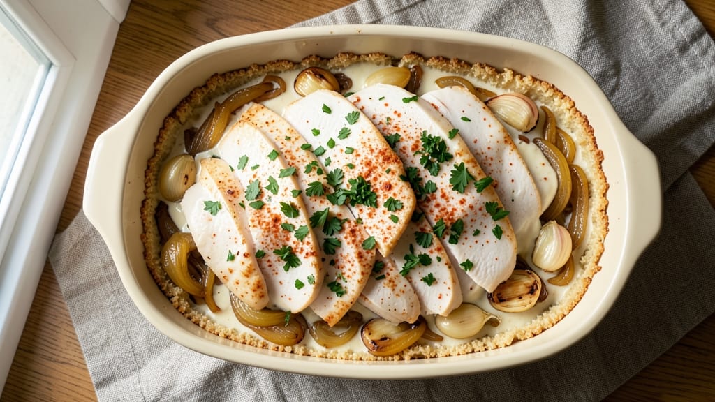 Campbell's Cream of Chicken Casserole Recipe: Crispy Top, Creamy Velout Magic