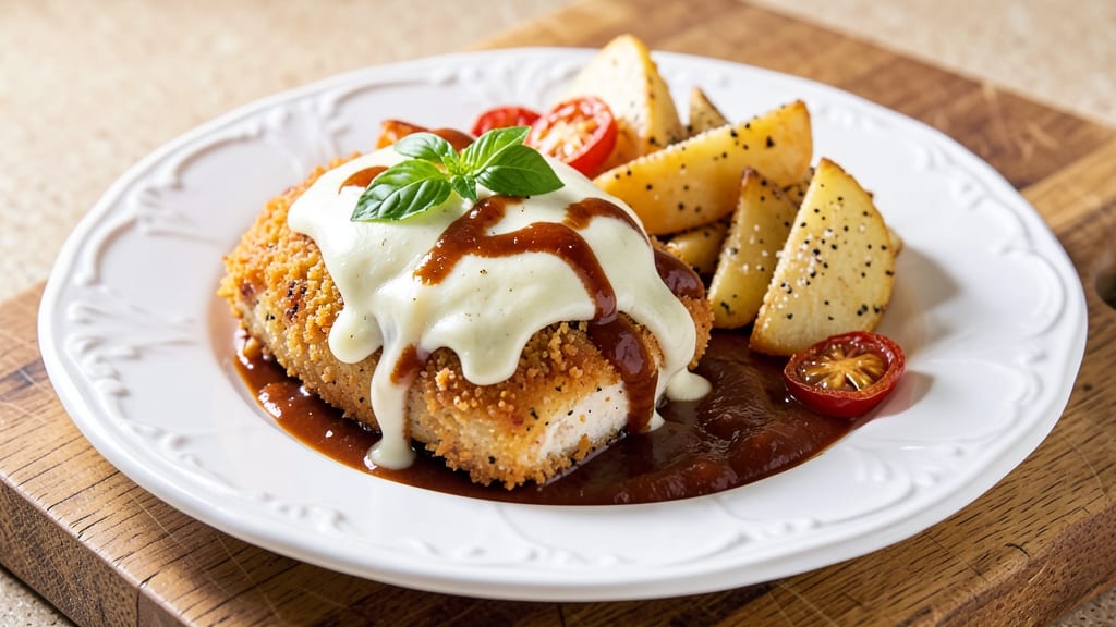 Carrabba's Chicken Recipe: Crispy Parmesan-Crusted Bites With Celery Vinegar Velout