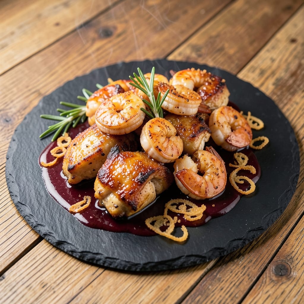 Applebee's Bourbon Chicken and Shrimp Copycat Recipe: Smoky-Sweet Glaze That Caramelizes on the Stovetop