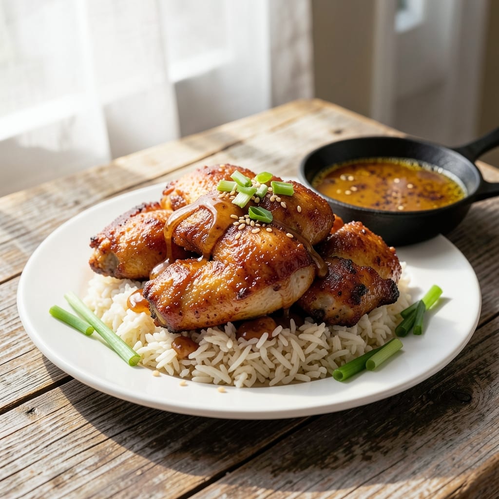 Back Home in Lahaina Fried Chicken Recipe: Island-Inspired Crunch With Smoky Yuzu Glaze