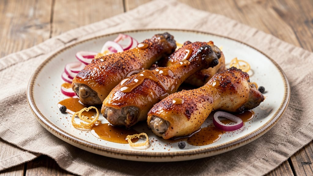 Chicken Legs Recipe: Crispy Skin, Juicy Meat Through Dry Brining