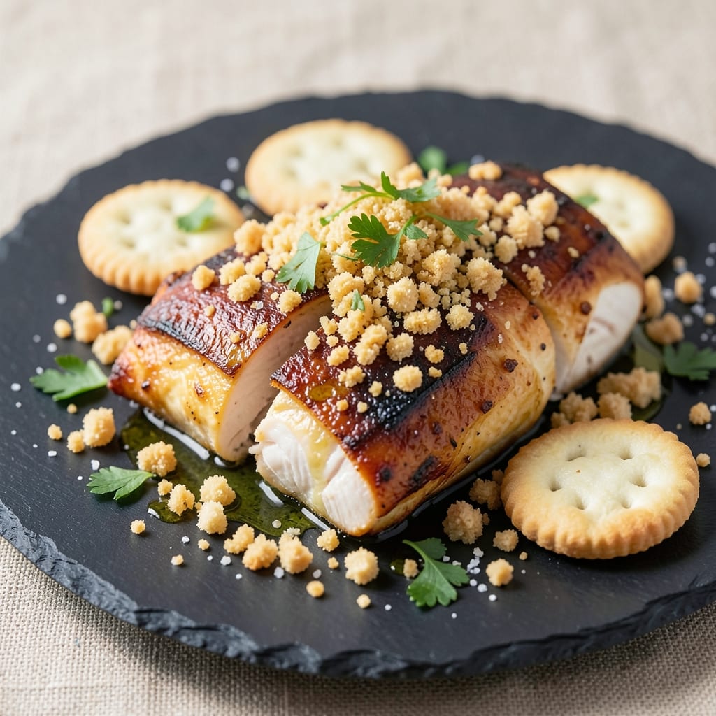 Baked Chicken Breast With Ritz Crackers Recipe: Crunchy Crust, Juicy Centers in One Pan