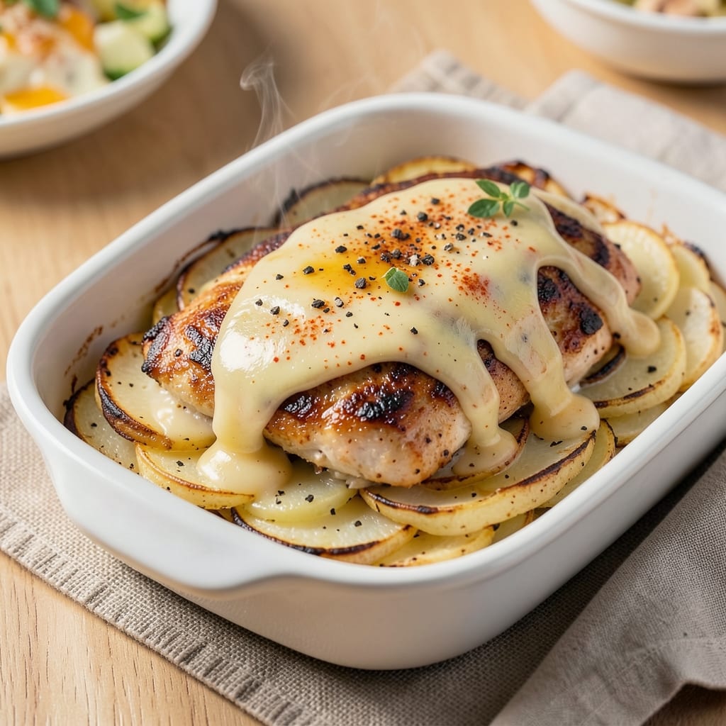 Betty Crocker's Scalloped Potatoes and Chicken Recipe: Layered Creamy Comfort with Juicy Chicken