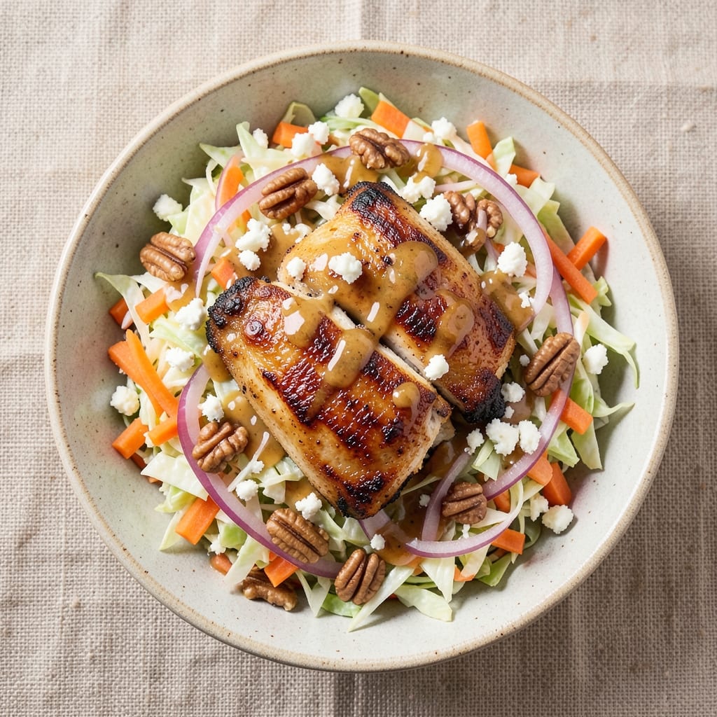 Barberton Chicken and Coleslaw Recipe: Crunchy Cabbage Meets Smoky Southern Flavor