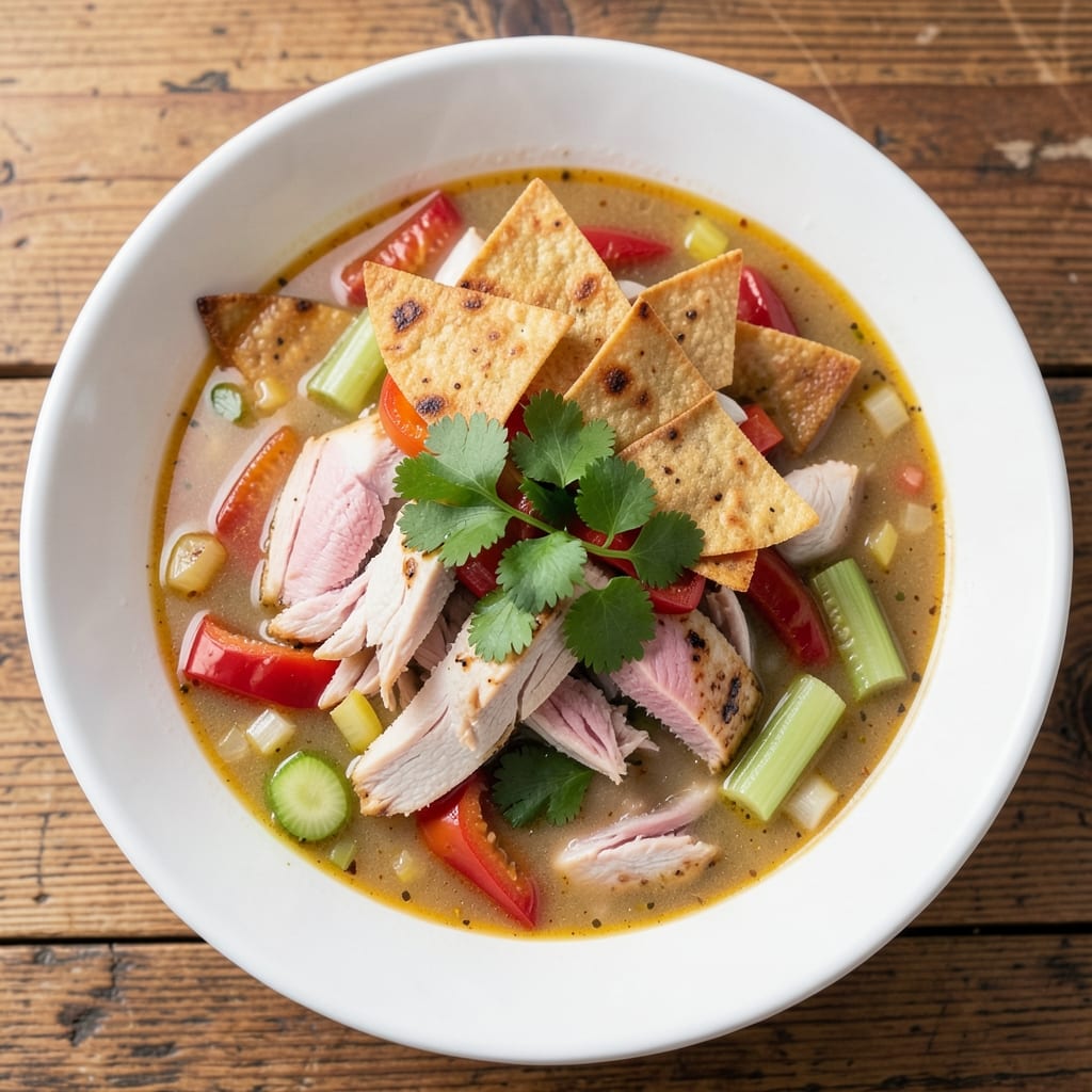 Bush's Best Chicken Tortilla Soup Recipe: Crispy Celery Crunch Meets Creamy Yogurt Magic