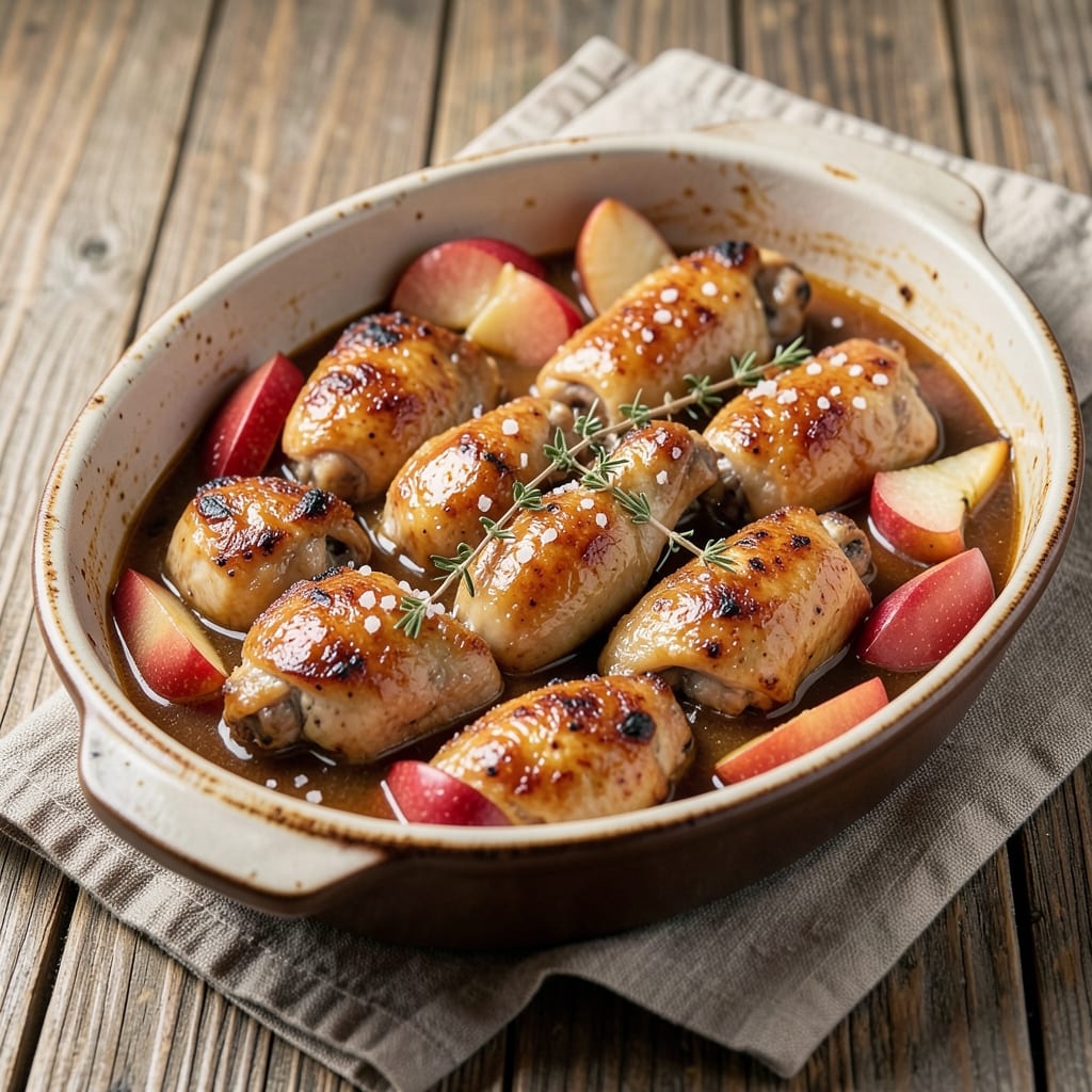 Apple Chicken Crock Pot Recipe: Sweet-Tart Sauce That Melts in Minutes