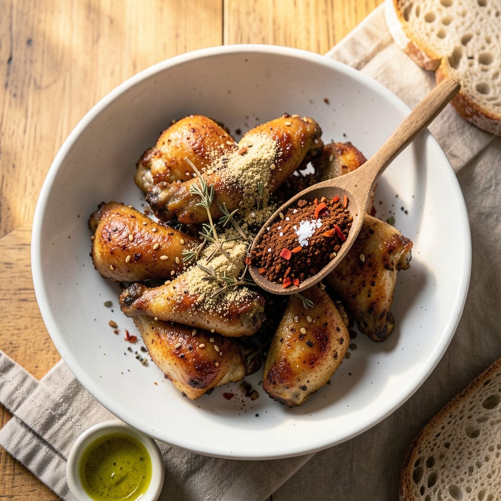 Baked Chicken Wing Dry Rub Recipe: Smoky-Spiced Crunch That Stays On Wings