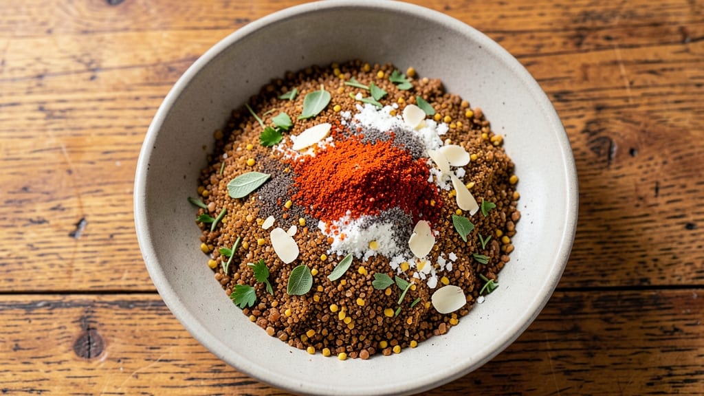 Kinder's Roast Chicken Seasoning Recipe: Celery-Vinegar Crunch for Juicy, Crispy Skin