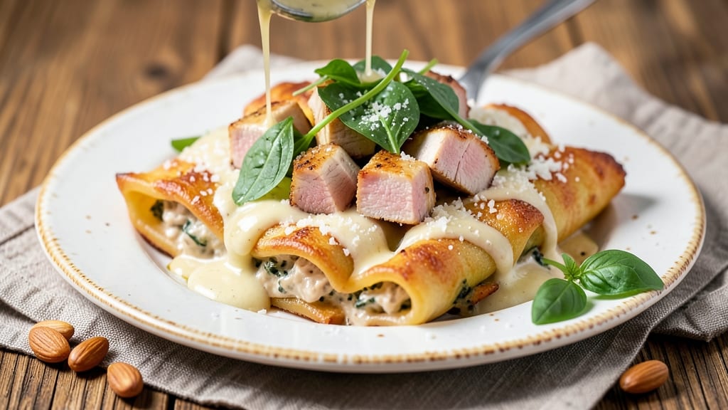 Maggiano's Chicken and Spinach Manicotti Copycat Recipe: Layered Cheese Heaven With Hidden Celery Secret
